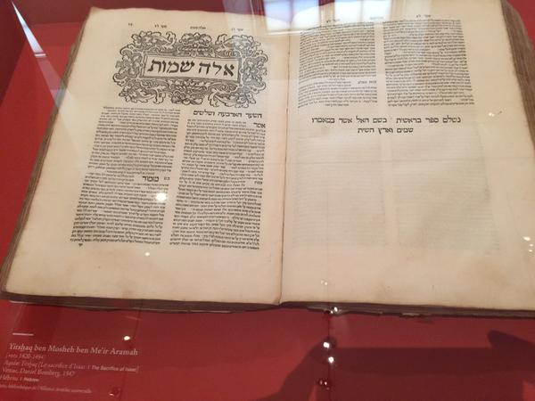 Colección Akeidat Yitzchak Arama 1522 Paris